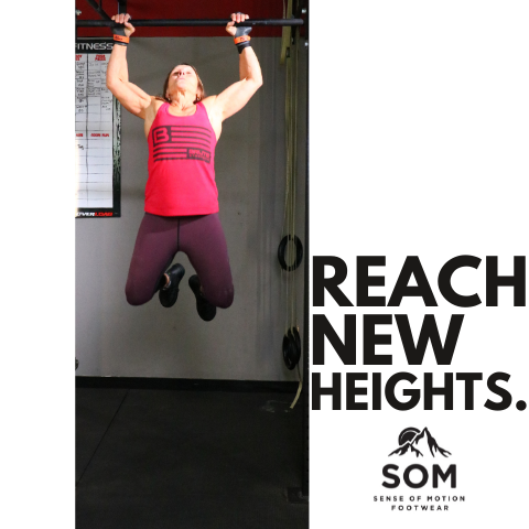 Reach new heights and push your body to achieve your physical goals in footwear that is comfortable and stays true to your feet.