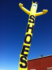 Shoezi welcomes visitors to the SOM Footwear factory in Colorado, USA.