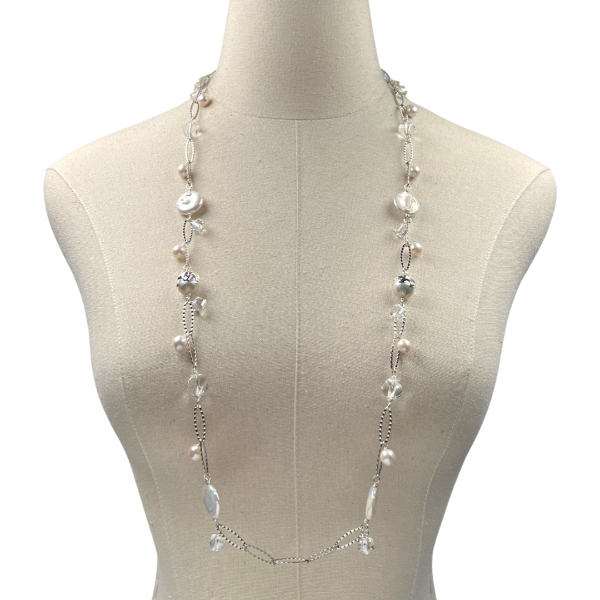 Pearl necklace: freshwater pearls, silver – THOMAS SABO