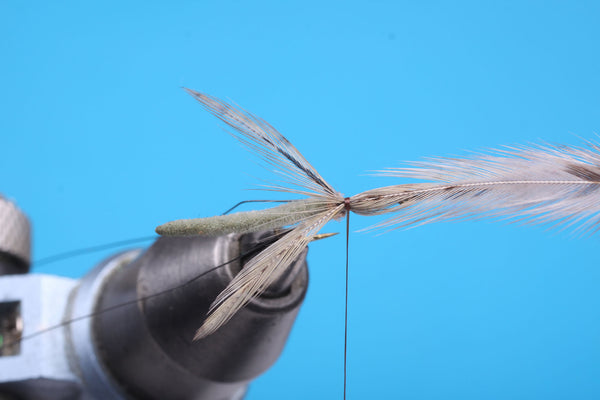 faux bucktail fly tying