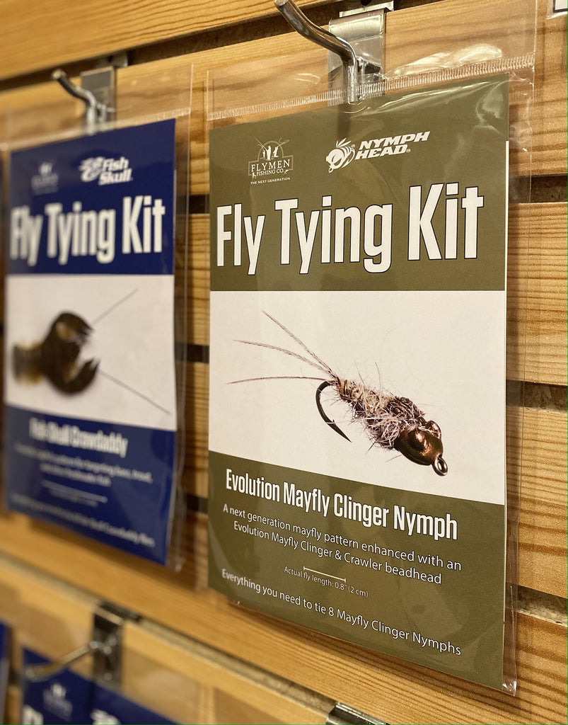 Fly Tying Kit Tutorial: Nymph-Head Mayfly Clinger - Flymen Fishing Company