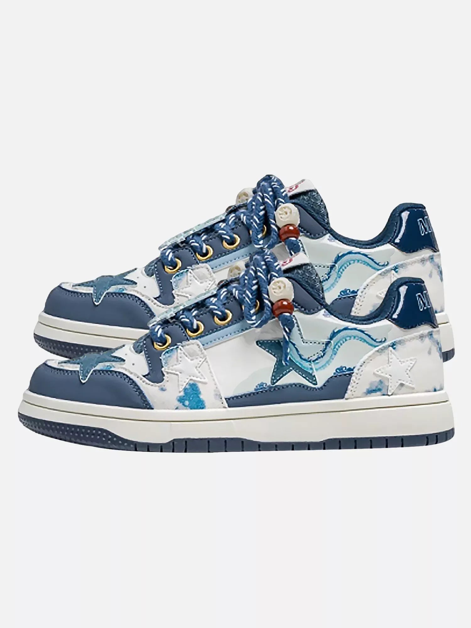 Niceprimes Dragon Limited Blue Star Retro Casual Sneakers