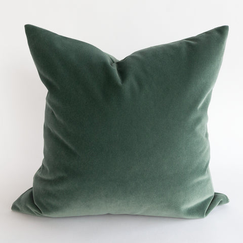 Valentina Velvet, Jade green pillow from Tonic Living