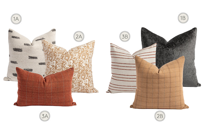 A Collected and Cohesive Pillow Combination