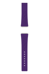 GLOCK Silicone Strap in Purple with Black Clasp and Lettering GB-PU-PURPLE-LOGO-BC Full View
