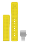GLOCK Silicone Strap in Yellow with Silver-Tone Clasp GB-PU-YELLOW-RTF-SC