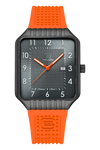 GLOCK Watch GW-2-1-24 Orange Silicone Strap RTF Structure Front View