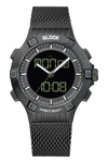 GLOCK Watch GW-24-1-24 Gunmetal Mesh Strap Front View