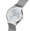 GLOCK Watch GW-28-1-18 Silver-Tone Mesh Strap Half Side View