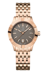 GLOCK Watch GW-31-2-18 Rose Gold-Tone Link Strap Front View