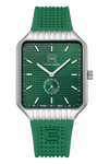GLOCK Watch GW-5-1-24 Green Silicone Strap RTF Structure Front View