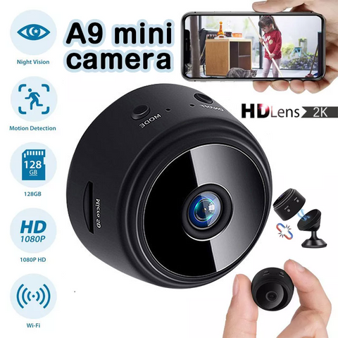 Mini Camera Wifi A9 1080P Full HD Night Vision Wireless IP Camera