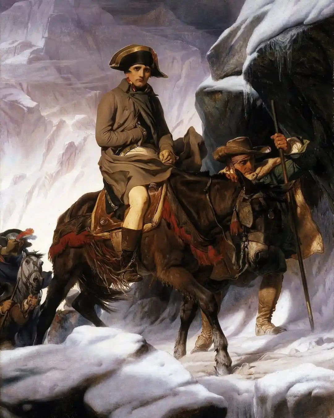 Napoleon Crossing the Alps (1850) by Paul Delaroche