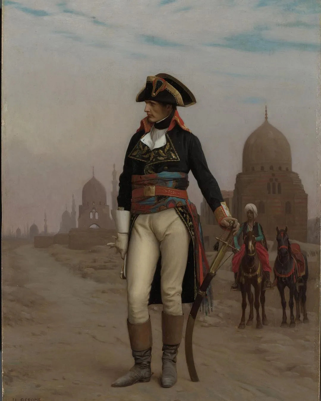 Napoleon in Egypt (1863) by Jean-Léon Gérôme