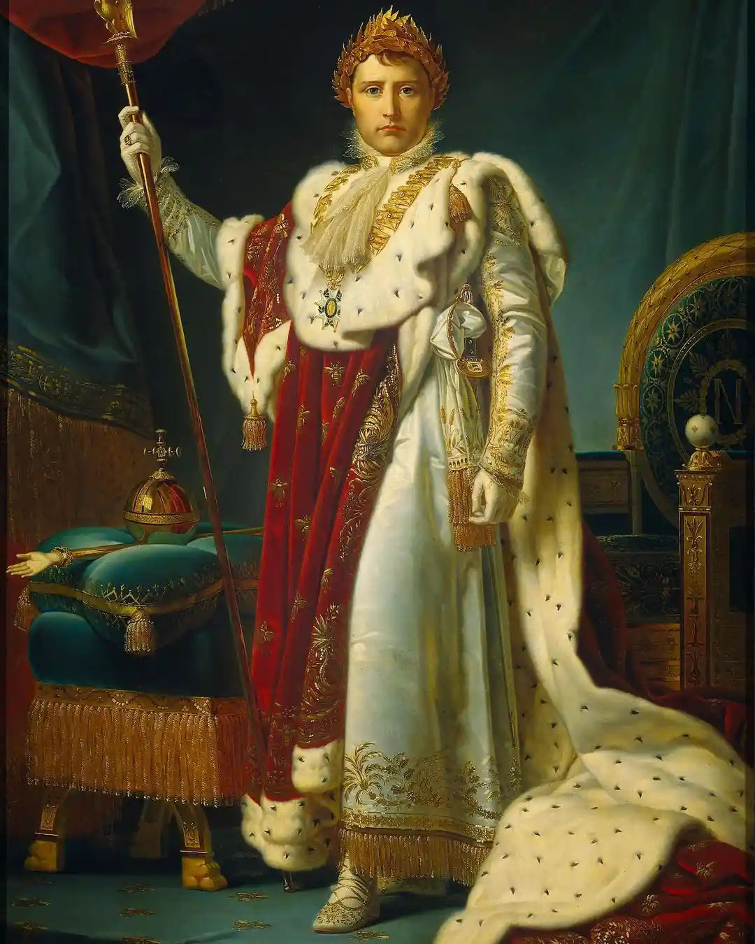 Portrait of Napoleon Bonaparte (c. 1810) by Francois Gérard