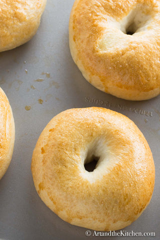 homemade bagels