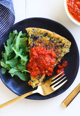 chickpea frittata