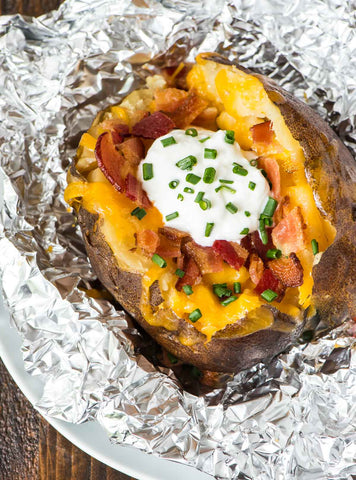 crock pot baked potato