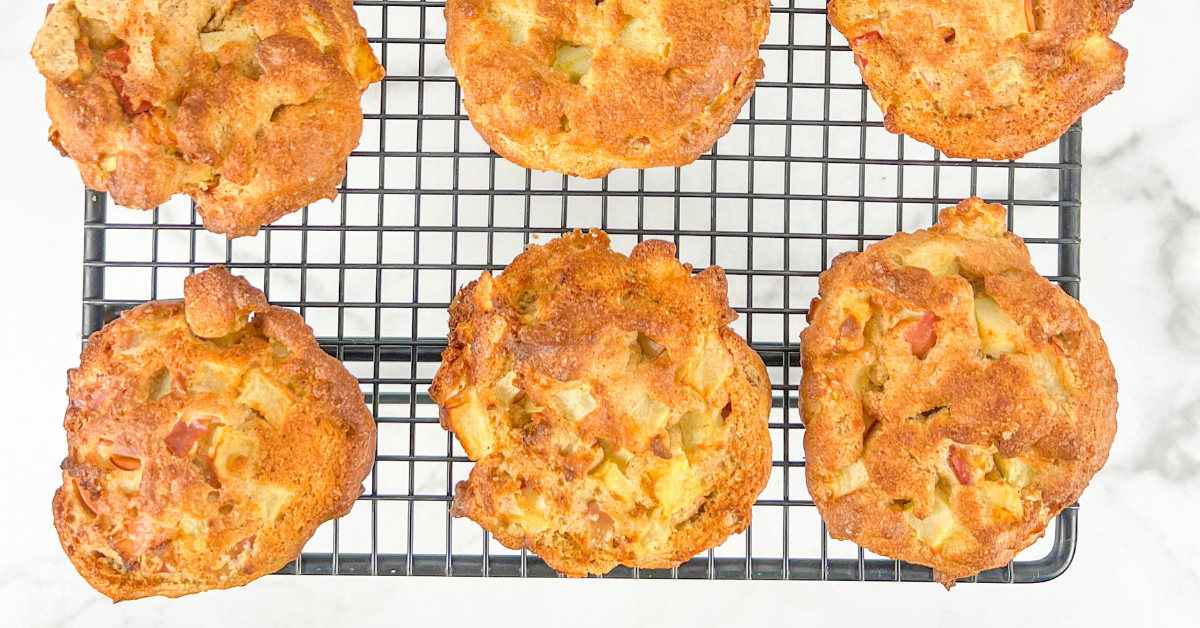 apple fritter fried whole wheat