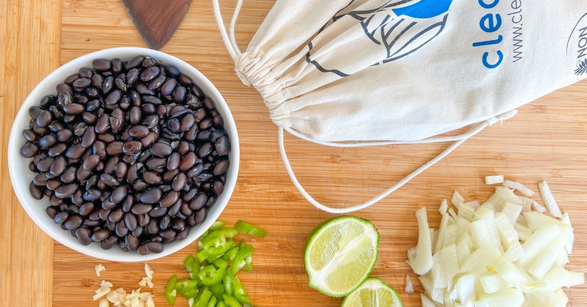 black bean dip recipe ingrediets