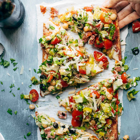 chickpea pizza 