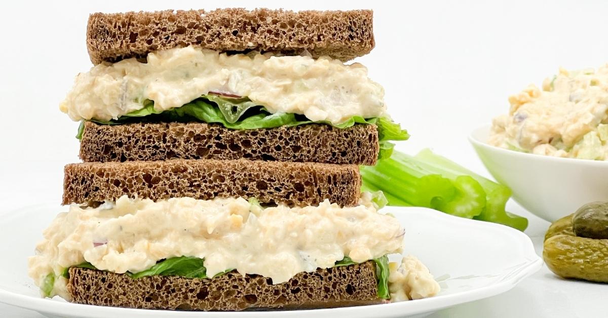 chickpea salad sandwich