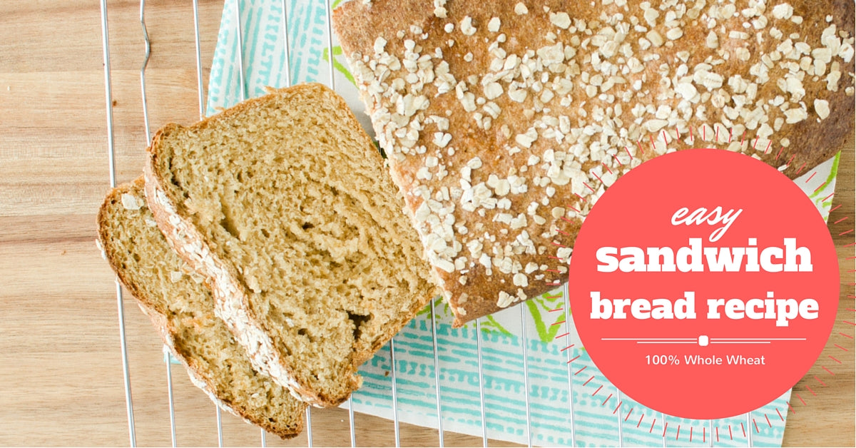 easy sandwich bread recipe