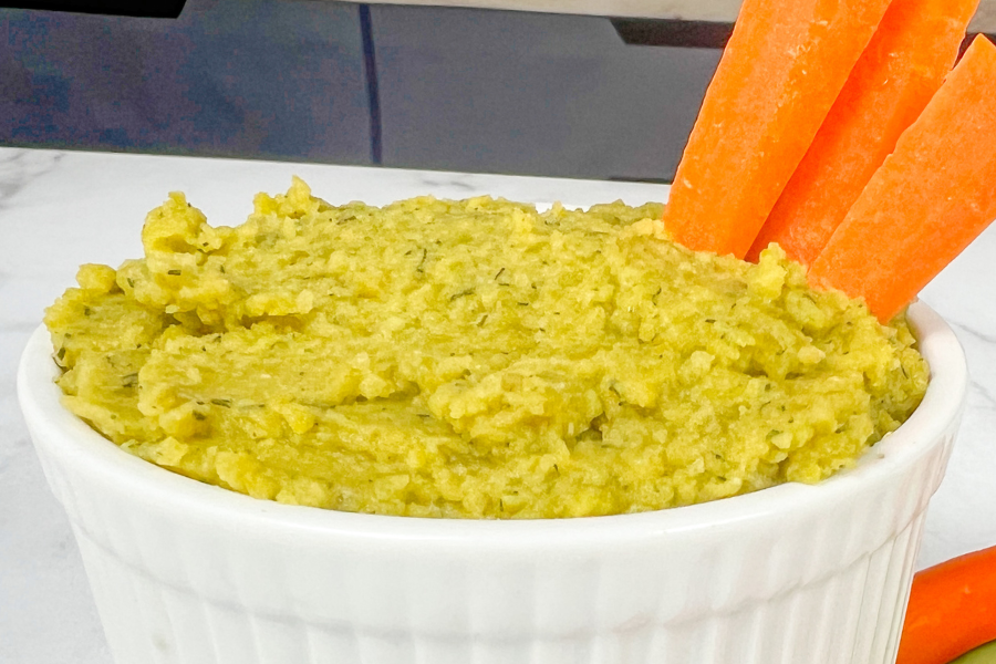 green split pea dip