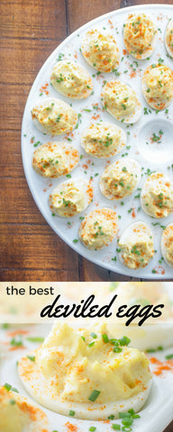 deviled eggs