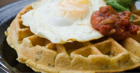 savory waffle