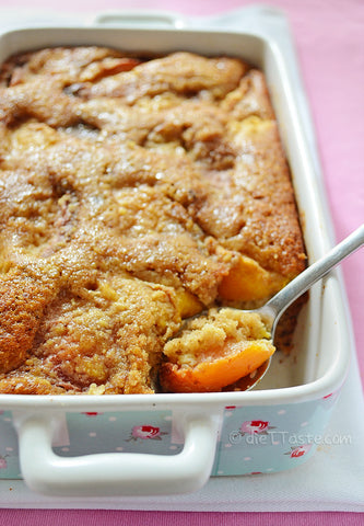 peach cobbler