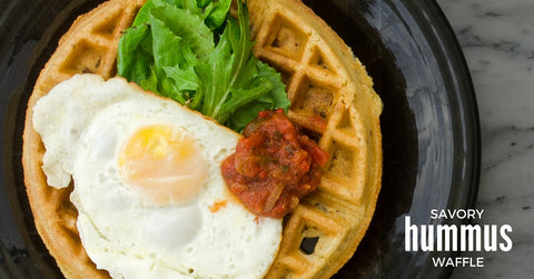 hummus waffle recipe 