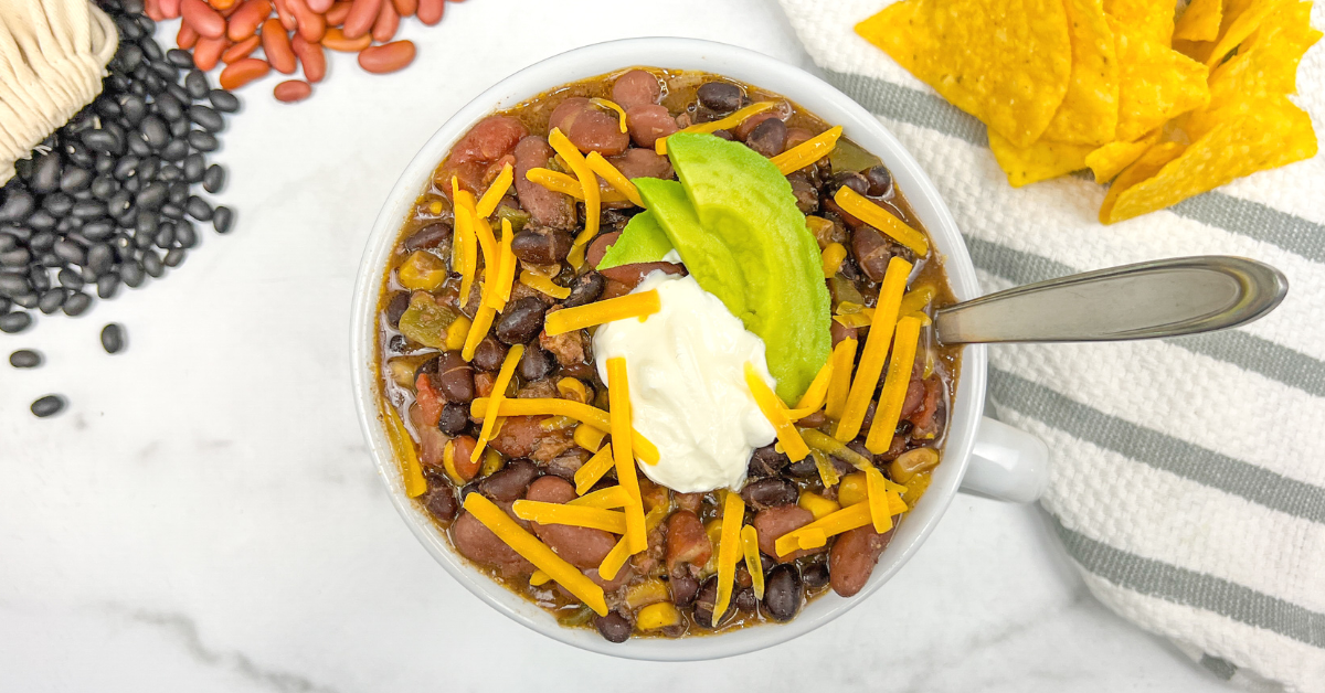 black bean taco soup