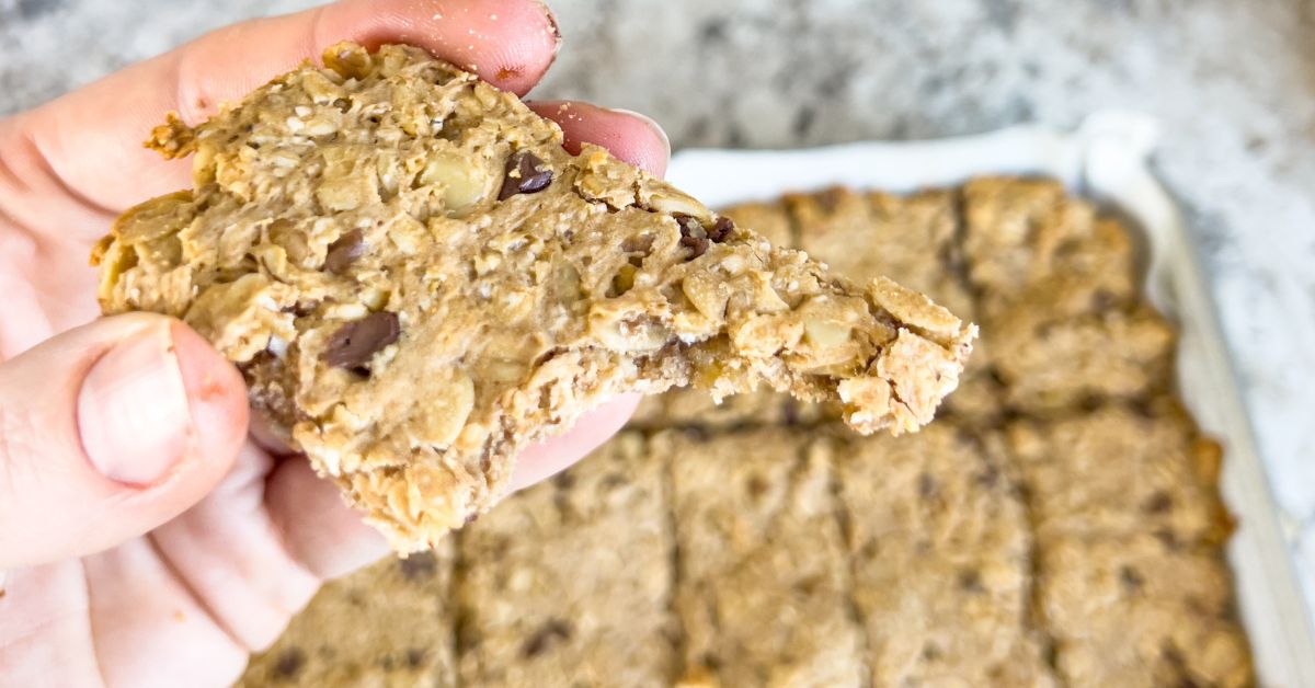 homemade granola bar recipe