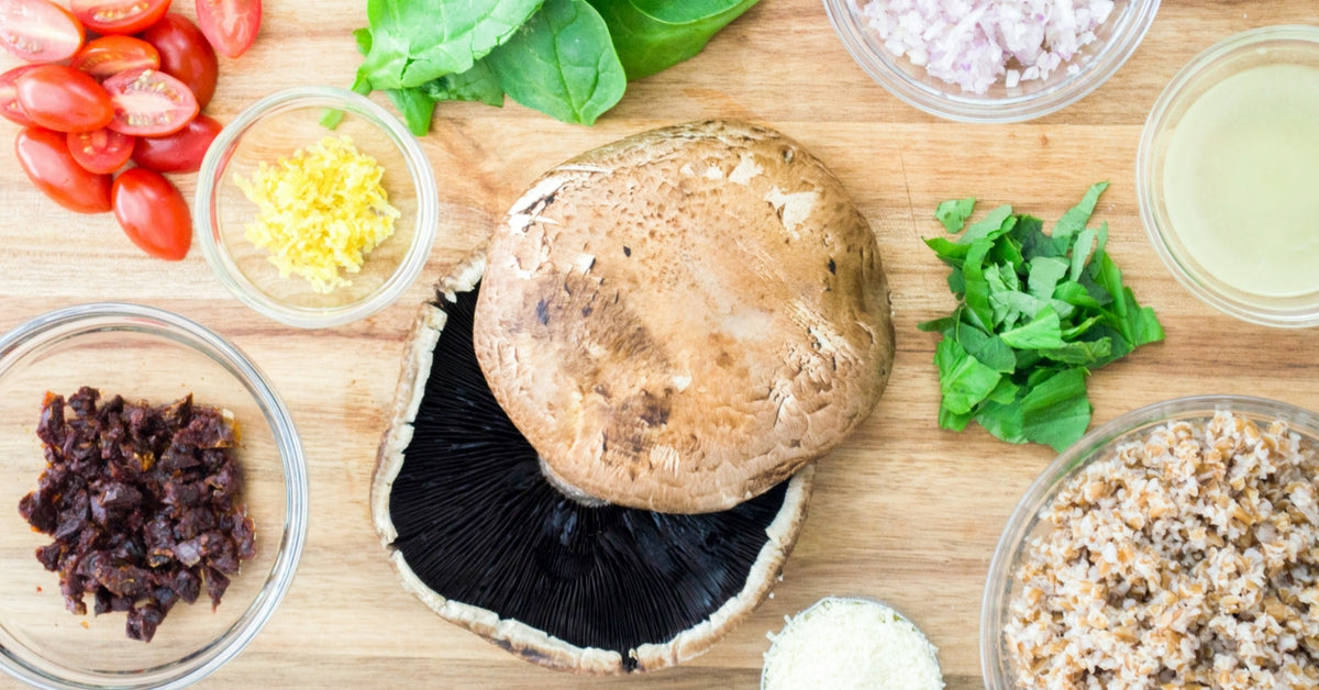 stuffed mushroom recipe winter wheat 