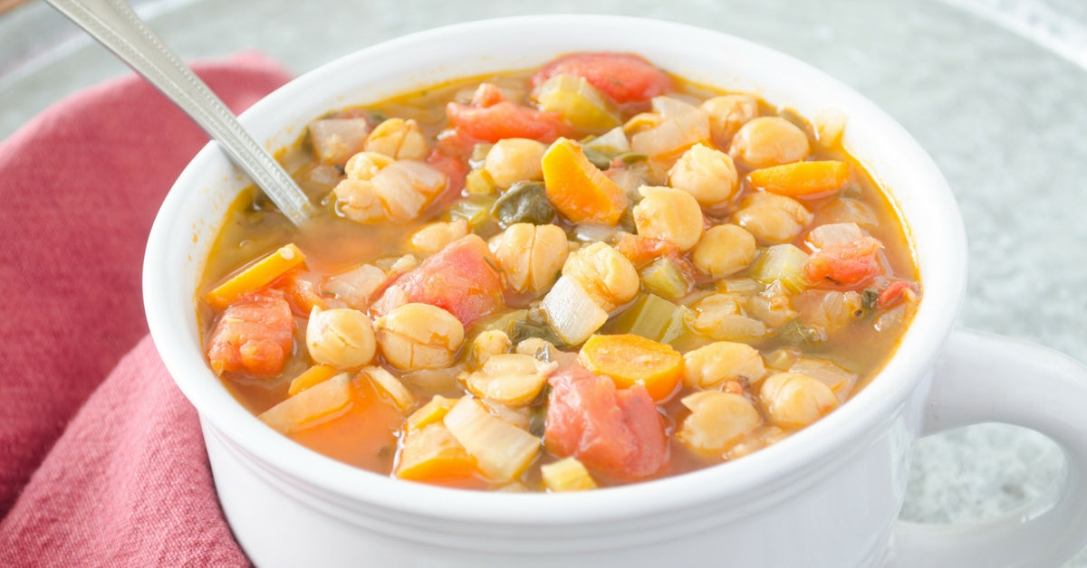 Garbanzo Bean Soup Recipe Vegan