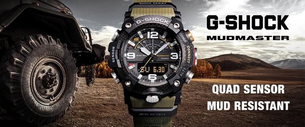 Casio G-Shock Shock Resistant Watches New Zealand Watches Online NZ –  Goldsack & Co
