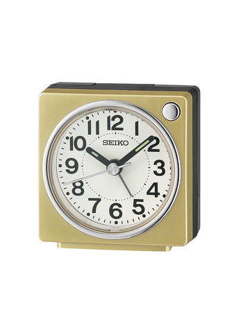 QHE196-G SEIKO ALARM CLOCK GOLD – Goldsack & Co