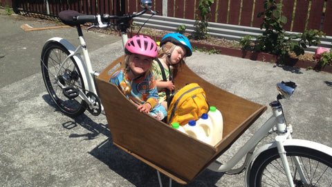 Kids in Metrofiets Cargo Bike