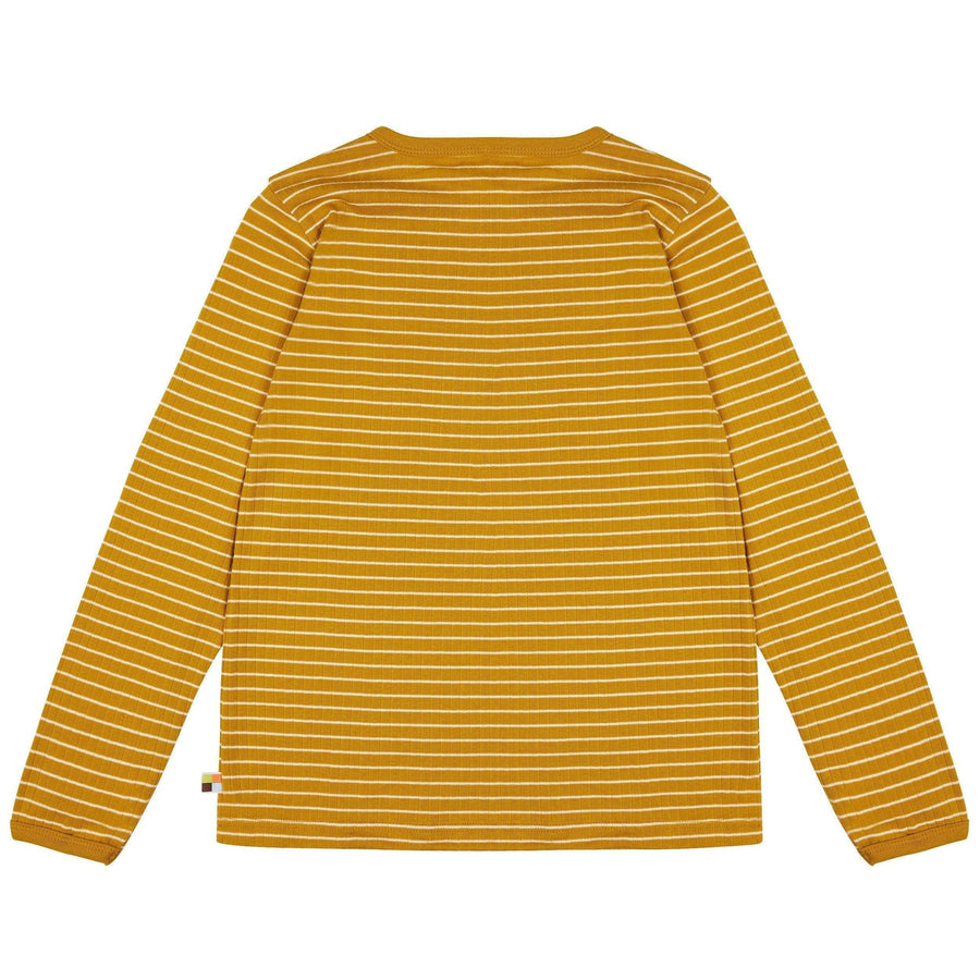 Loud + Proud - Curry Long Sleeved Striped Top