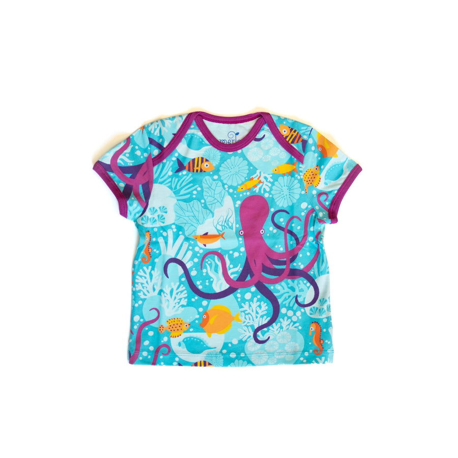 Merle - Under the Sea Short Sleeved Top