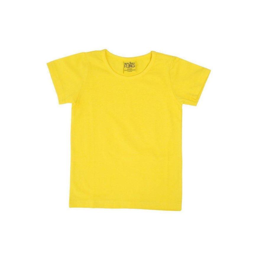 More than a Fling - Yellow (Bright) Short Sleeved Top (1-2 Years)