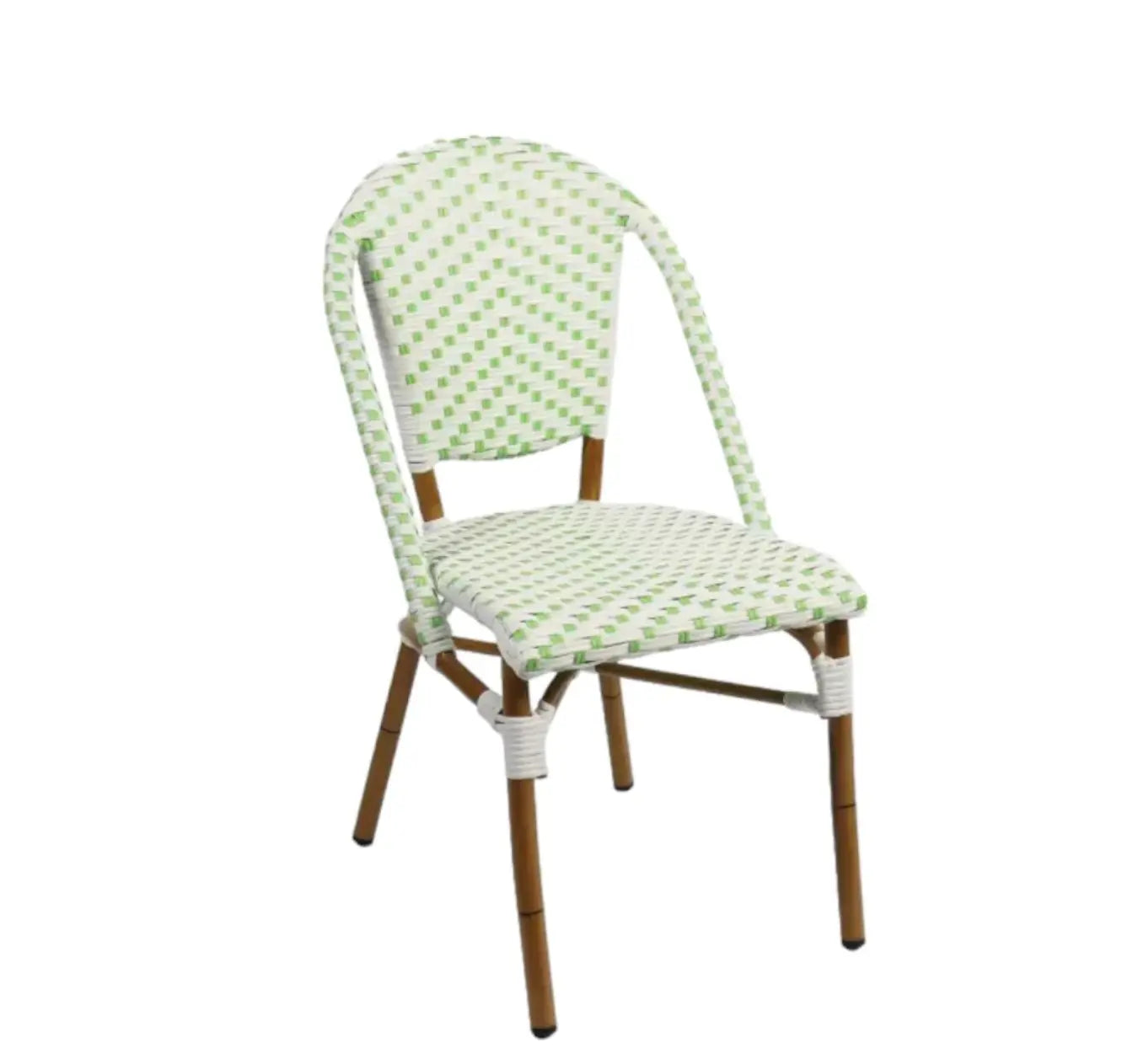 chaise de bistrot verte