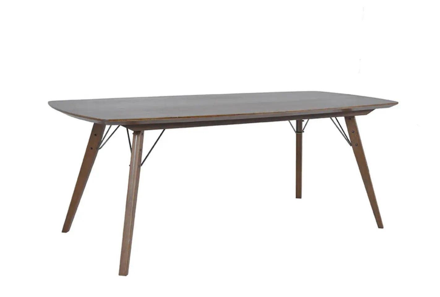 table scandinave en bois noir