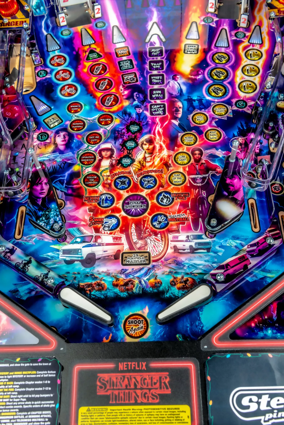 Stranger Things Premium Pinball — Zap Arcades