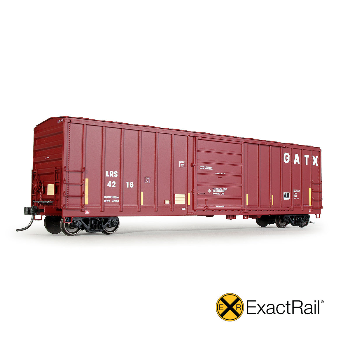 Ho Scale Evans 5277 Boxcar Laurinburg Southern Gatx Exactrail Model Trains