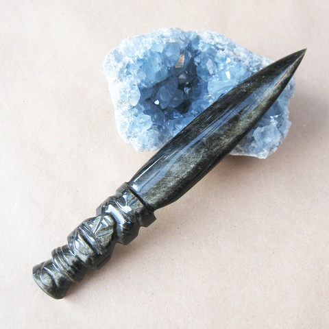 Obsidian athame