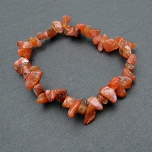 Carnelian Chip Bracelet