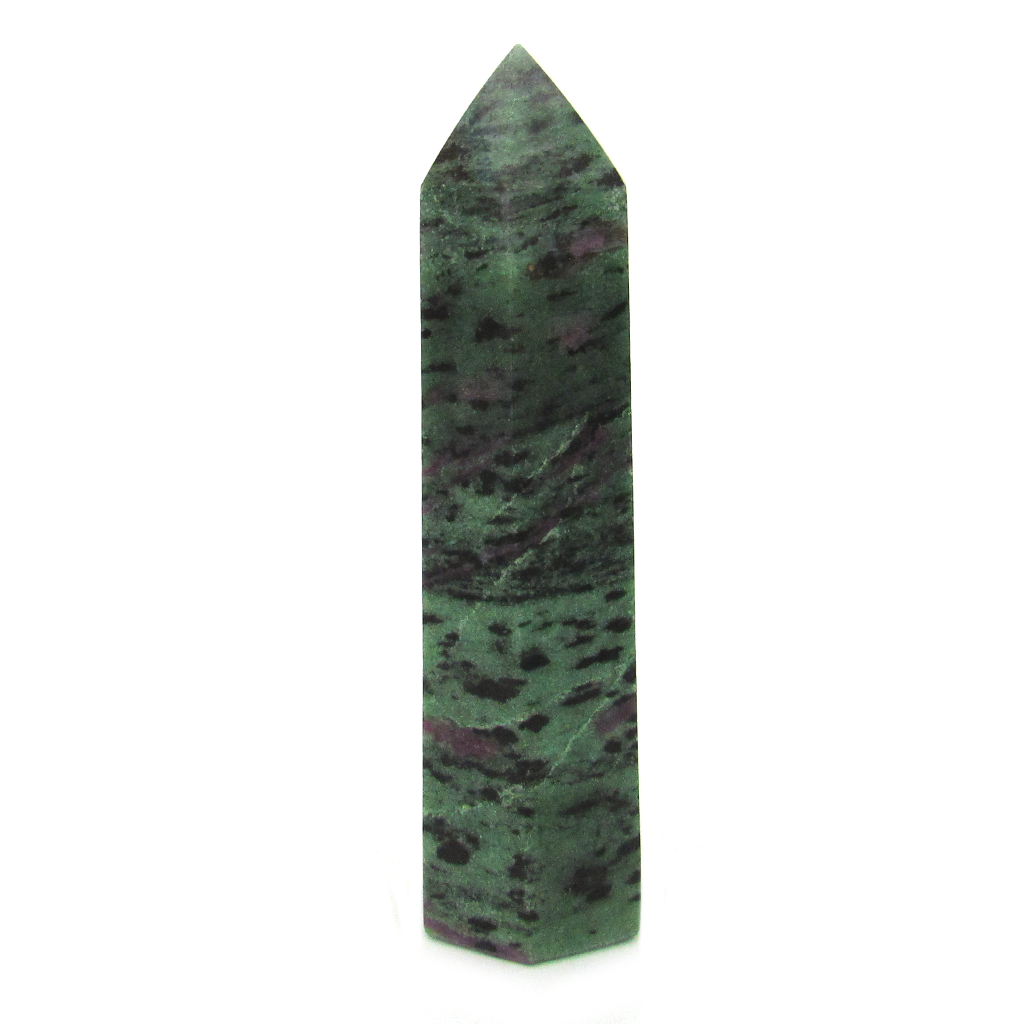 Ruby Zoisite Obelisk (3.5 Inches)