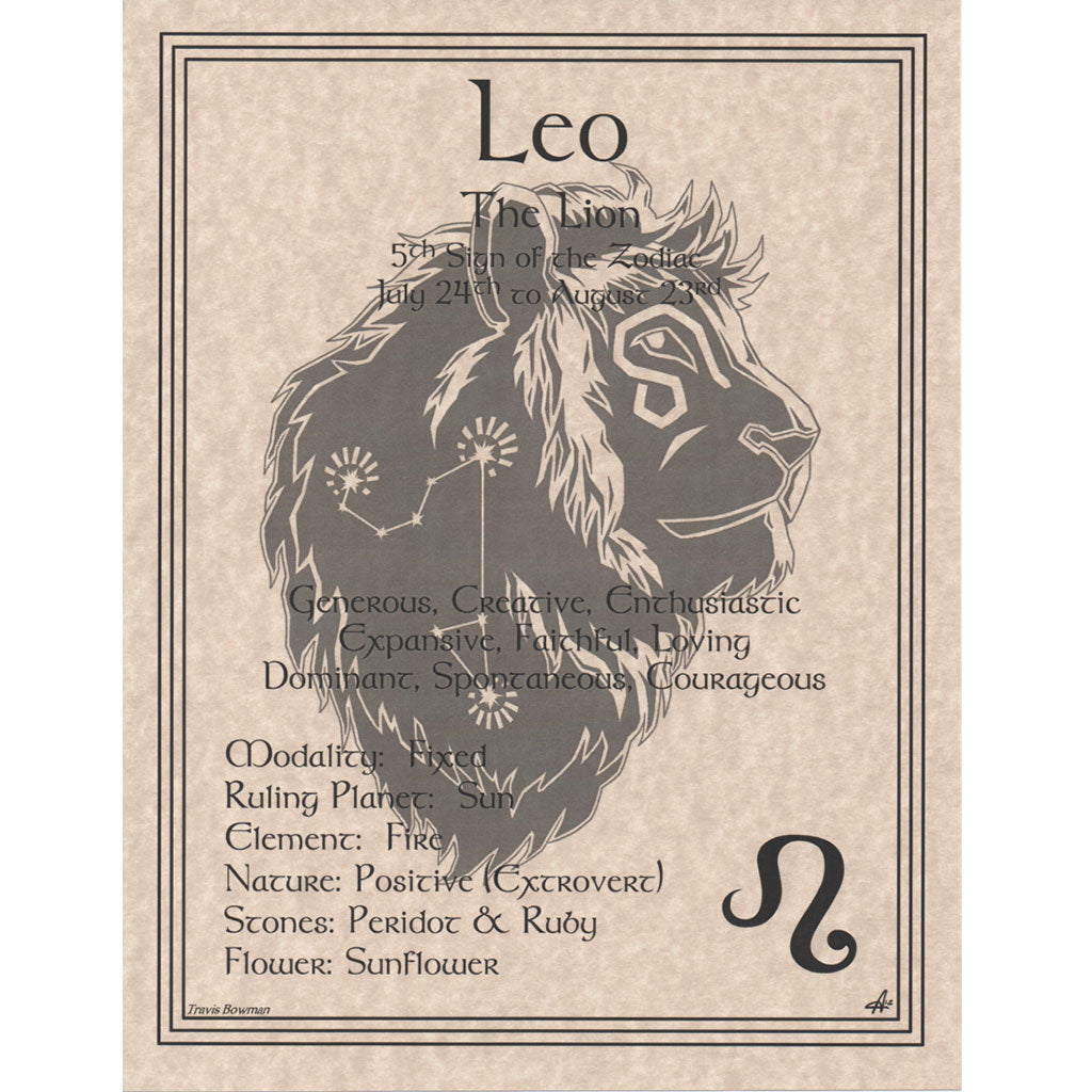 leo astrological sign photoshop file